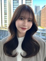 バイオレットジェム(Violet`jem)&nbsp;韓国ウェーブヘアくびれ巻きシースルーバングFU-30