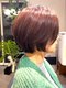 ハンドワークス(HAND WORKS)の写真/【ショート/ボブ☆口コミ高評価】30代～髪のお悩みや細かい部分も解決する小顔カットが大好評。