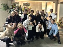 みんなそれぞれに個性があり、”お客様を輝かせたい”という想いがあるスタッフが沢山集まっています☆