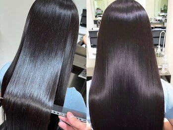 フリック 堺東店(FLICK)の写真/【堺東駅/徒歩1分】潤いたっぷりのふわサラhairは美容成分豊富な“TOKIOトリートメント”で叶えて♪