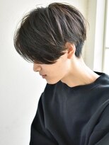 ディッセンバー 神宮前(December) ★アッシュブラックニュアンスパーマウルフ メンズカット 波巻き