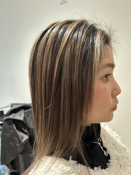 プールブー ネクスト(Pour Vous NEXT) 王道バレイヤージュ