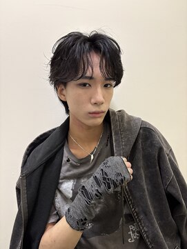 ヘアーデザイン アルエ(HAIR×design ARUE) 【riki_hair】センターパートフェザー