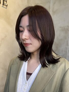 カフネ(CAFUNE) ピンクブラウン/くびれミディ