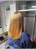 オンブレグレージュオリーブベージュくびれミディ大人美人