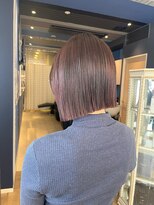 コワファースト 大分(COIFF1RST) ピンクバイオレットグレージュカラー