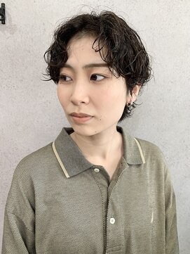 ミクマル(micmal) ★秋色◎小顔ショートパーマ×大人可愛い暗髪