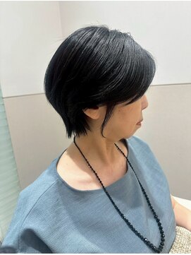 Rayne'人形町/水天宮前/髪質改善縮毛矯正/美髪/ショートボブ【12/8 OPEN(予定)】 黒髪/オリーブグレー/小顔/ココアベージュ/水天宮前駅