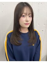 ソーソー(SoSo)&nbsp;セミロング×顔まわりレイヤー2.13