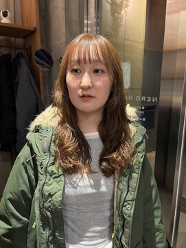 ネロ ヘアサロン ネイビー 渋谷(NERO HAIRSALON NAVY) 【加藤木麻彩】ロングゆるふわパーマ