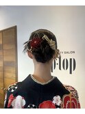 卒業式ヘアセット
