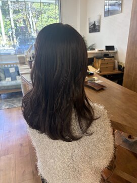 バイエイト 野並店(By Eight) ラベンダーグレージュ×レイヤー