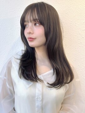 カバーヘアアンドスパ ブリス 浦和(COVER HAIR&SPA bliss) グレージュ/くびれレイヤー/透明感カラー/ブリーチなし春◎p浦和