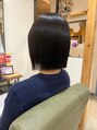 ニコ 四街道(nico) 外ハネ、内巻きもできるボブ【四街道駅/切りっぱなしボブ】