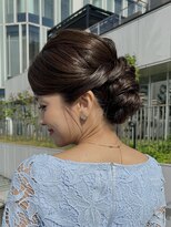 ザック ヴィ(ZACC  vie)&nbsp;結婚式/お呼ばれヘア/参列ヘアセット/上品