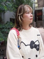 ユルクメゾンシティ 名古屋(JURK MAISON CITY) natsu style 三毛猫カラー ブロックハイライト レイヤー