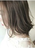 透明感シアーグレージュロブ☆