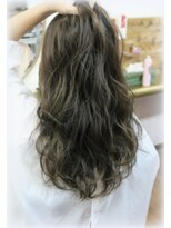 エス ヘア&ヒーリング(S hair&healing) ネイビーグレージュ☆ロング☆