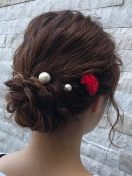 エーピーヘアー シエル クローネ(AP Hair Ciel Krone) 浴衣アレンジ