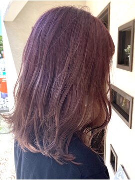 ヘアーメイク アフィーノ(hair make affino) ピンクベージュ