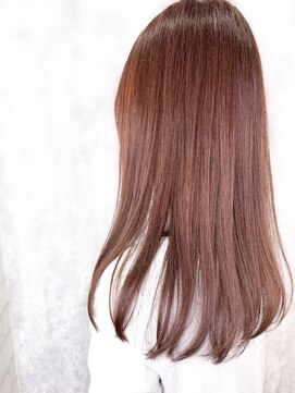 ジーナ 新宿(Zina) 【Zina　新宿】イメチェン毛先パーマ耳かけ×フォギーベージュ