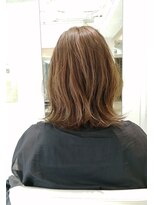 ファイブボックスヘアー 広島(five vox hair) ミルクティーベージュ