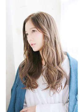 プティルカ ディーシー本店(PutiLuca D.C.) 透け感ベージュのミックスカール