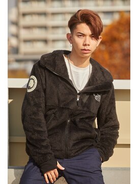 メンズサロンドットリアン(dot. lien) 【men’s salon dot. Tokyo】前下がりショート×アップバング