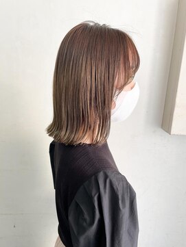 キャンバス バイ ネオリーブ 横浜西口(Canvas by neo.) ミディアムボブおくれ毛カット○sn