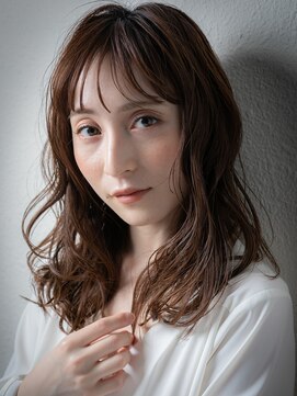 カバーヘア ブリス 大宮西口(COVER HAIR bliss) 大人かわいいウェーブ巻きウェットヘアコリアンスタイルx大宮