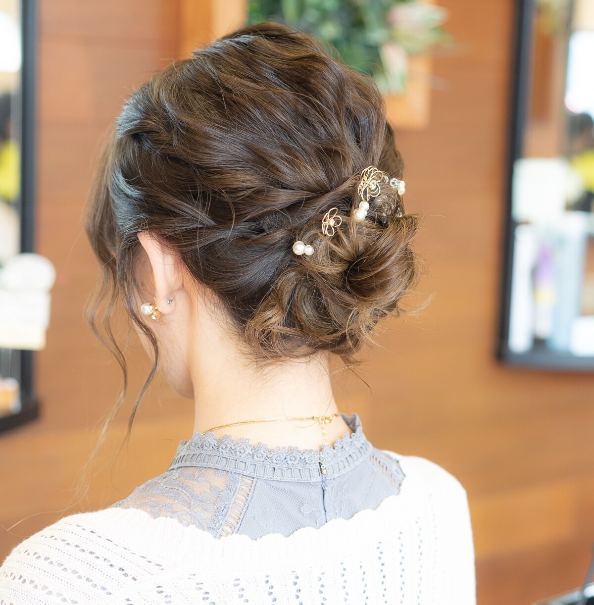 秋田市ヘアセット・着付け・お呼ばれアレンジ・結婚式：L172741648