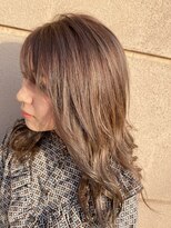 クロエバイラヴィズム 古町西堀通店(CLOE by LUVISM)&nbsp;アッシュブラウン×巻き髪