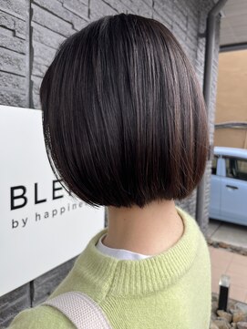 ブレンドバイハピネス(Blend by happiness) 30代・40代・ボブ・ショコラアッシュ・髪質改善