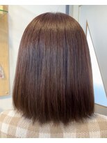 カットハウス はさみの部屋&nbsp;ゆる巻き/外ハネボブ/パラパラバング/ピンクラベンダー/縮毛矯正