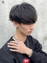 アーリー(Ali'i)&nbsp;サイドパートショートレイヤー刈り上げマッシュツーブロック