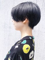 ラウンジ モリオ イケブクロ(Lounge MORIO Ikebukuro) 【morio池袋】アッシュブラック刈り上げ女子ヘルシースタイル