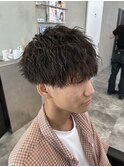 *メンズカット/ツイストスパイラルパーマ/マッシュ/波巻き*