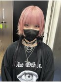 #2.5次元ウルフ×ピンク×ブラック襟足