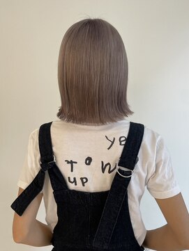 コレクティブワーク 表参道 渋谷(COLLECTIVE WORK) バイカルテ レイヤー 髪質改善  ベージュ 酸熱トリートメント