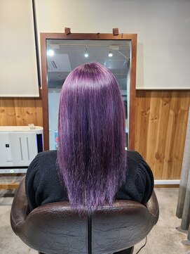 アニュー ヘア アンド ケア(a New hair&care) 大人可愛い髪質改善カラーラベンダー