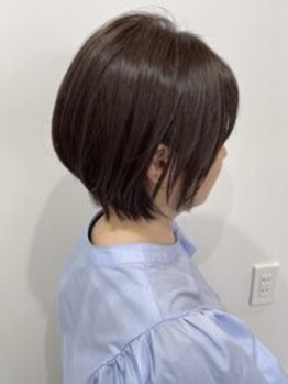 オルポラ(OLPOLA)の写真/《似合わせ×小顔カット》初めてのショートヘアもお任せ下さい♪髪質や骨格、お顔立ちに合わせご提案します