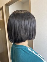 ヘアスペースブルーム エボリューション 庄内店(HAIR SPACE BLOOM evolution)&nbsp;【庄内店/カット】丸みボブ/顎ラインボブ/10代 20代