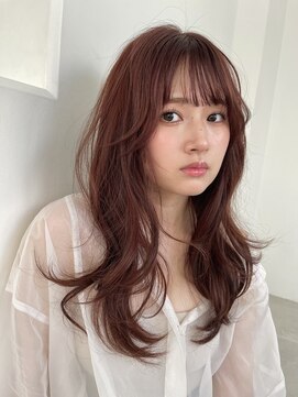 シャルムバイケンジ(Charm.by KENJE) 暖色カラー/透明感カラー/艶カラー/レッドカラー/レイヤーカット