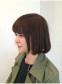 ナチュラルボブ×ワンカール×ストレートボブ20代30代40代
