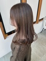 サラビューティーサイト 志免店(SARA Beauty Sight)&nbsp;【志免】くすみグレージュ/レイヤーミディアム☆山之内