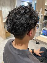 エヌアンドエー せんげん台店(N&A)&nbsp;ワイルドアップバング 無造作毛流れパーマ ハーフバック