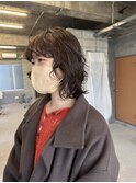 ゆるっとパーマボブ