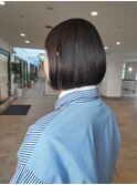 パツッとボブ/ショートカット/ショートヘア/20代/30代/40代