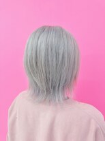 ロサ ファイブヘアー(Rosa..5Hair)&nbsp;ウルフ×シルバー