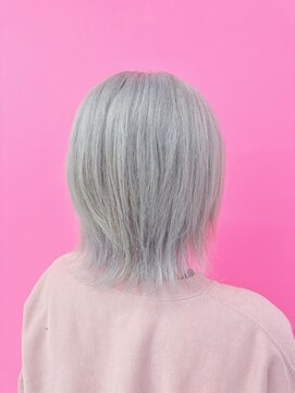 ロサ ファイブヘアー(Rosa..5Hair) ウルフ×シルバー